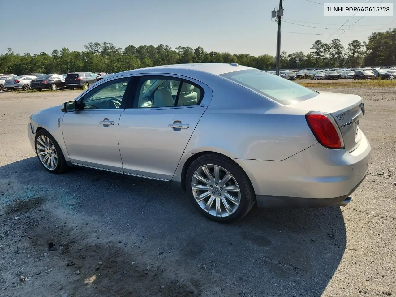 2010 Lincoln Mks VIN: 1LNHL9DR6AG615728 Lot: 62092715
