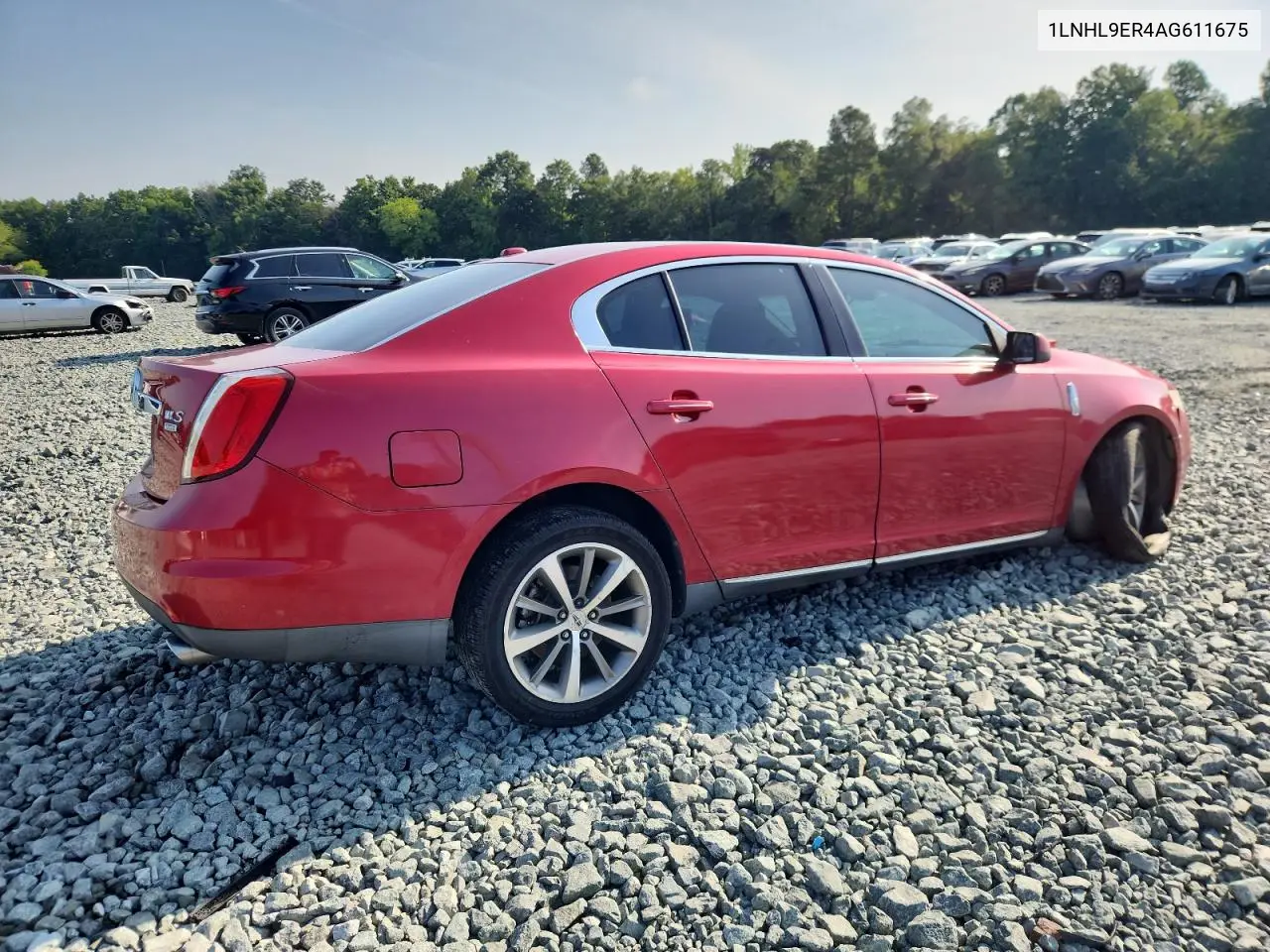 2010 Lincoln Mks VIN: 1LNHL9ER4AG611675 Lot: 62816045