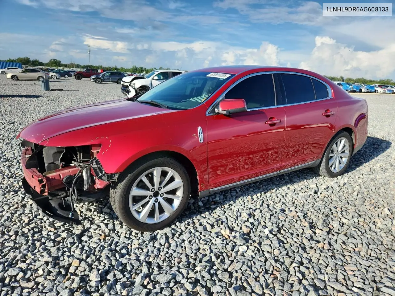 2010 Lincoln Mks VIN: 1LNHL9DR6AG608133 Lot: 63599205