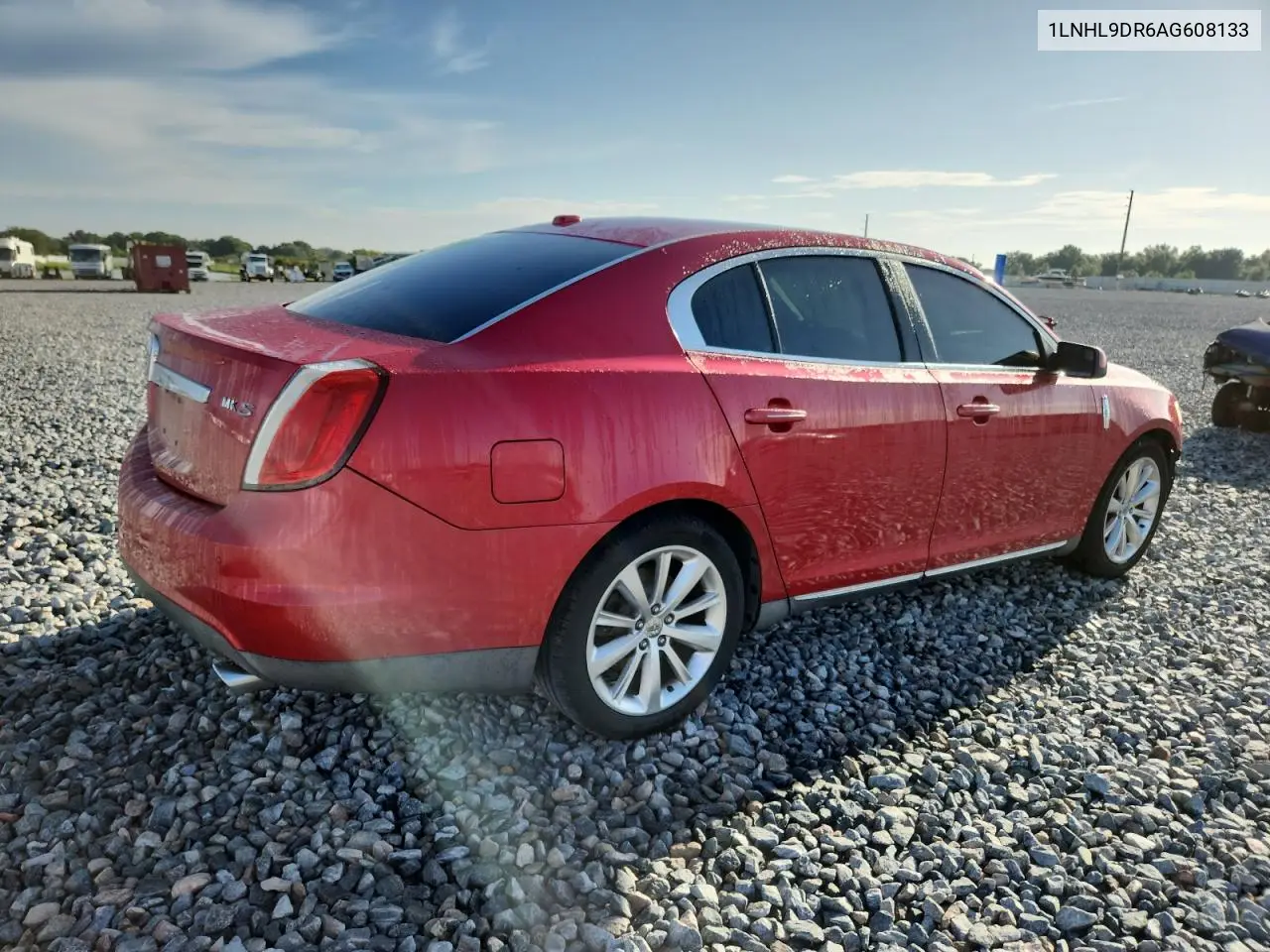2010 Lincoln Mks VIN: 1LNHL9DR6AG608133 Lot: 63599205