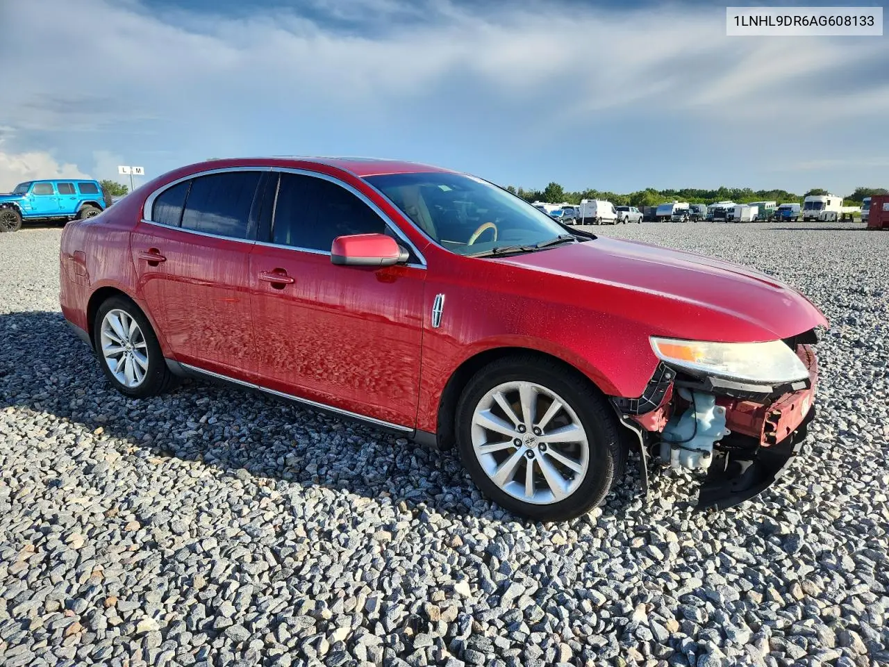 2010 Lincoln Mks VIN: 1LNHL9DR6AG608133 Lot: 63599205