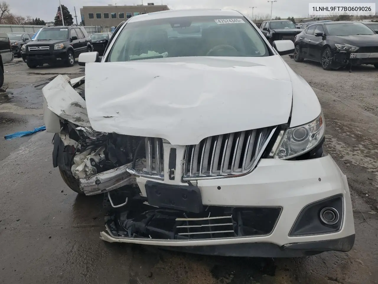 2011 Lincoln Mks VIN: 1LNHL9FT7BG609026 Lot: 47574345
