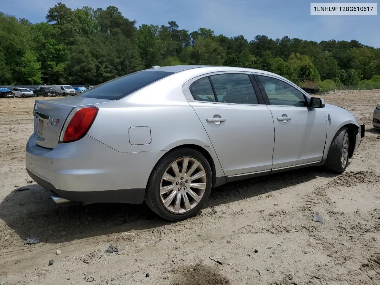 2011 Lincoln Mks VIN: 1LNHL9FT2BG610617 Lot: 56541585
