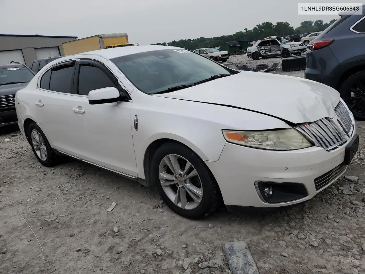 2011 Lincoln Mks VIN: 1LNHL9DR3BG606843 Lot: 59872915