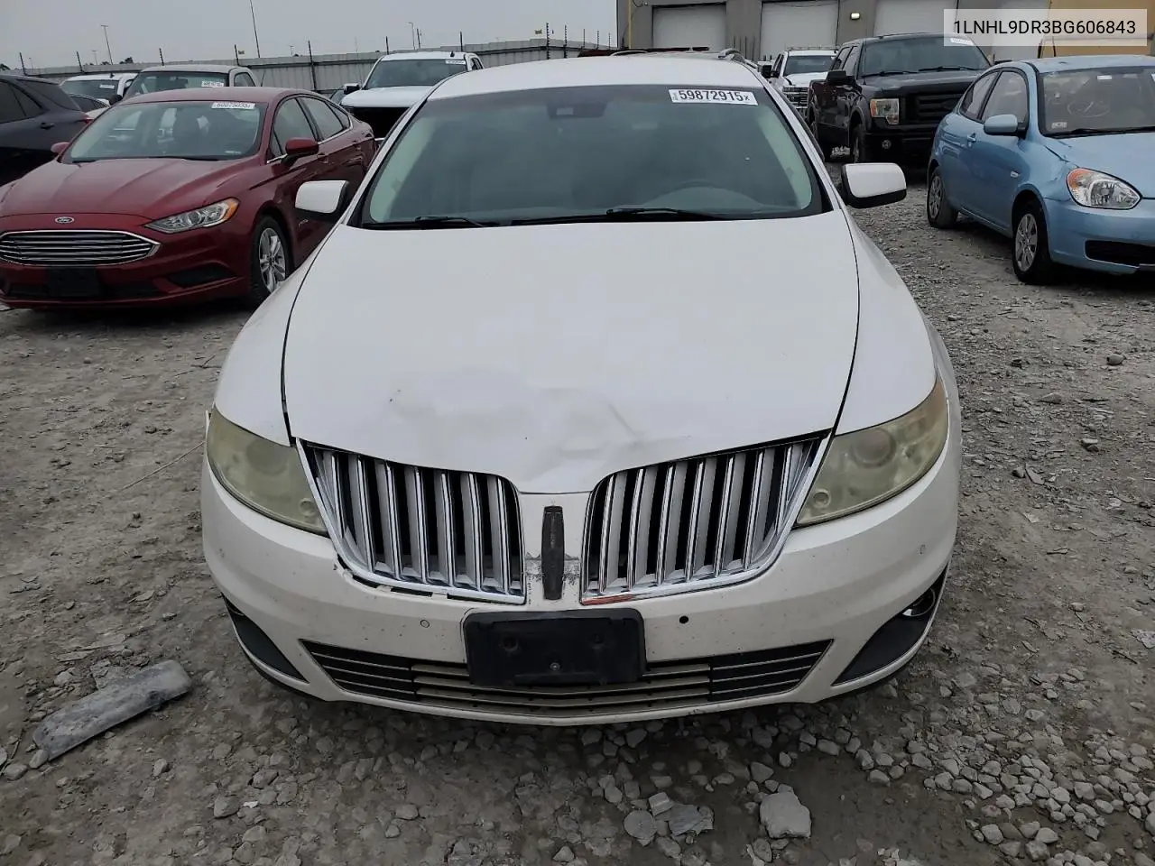 2011 Lincoln Mks VIN: 1LNHL9DR3BG606843 Lot: 59872915