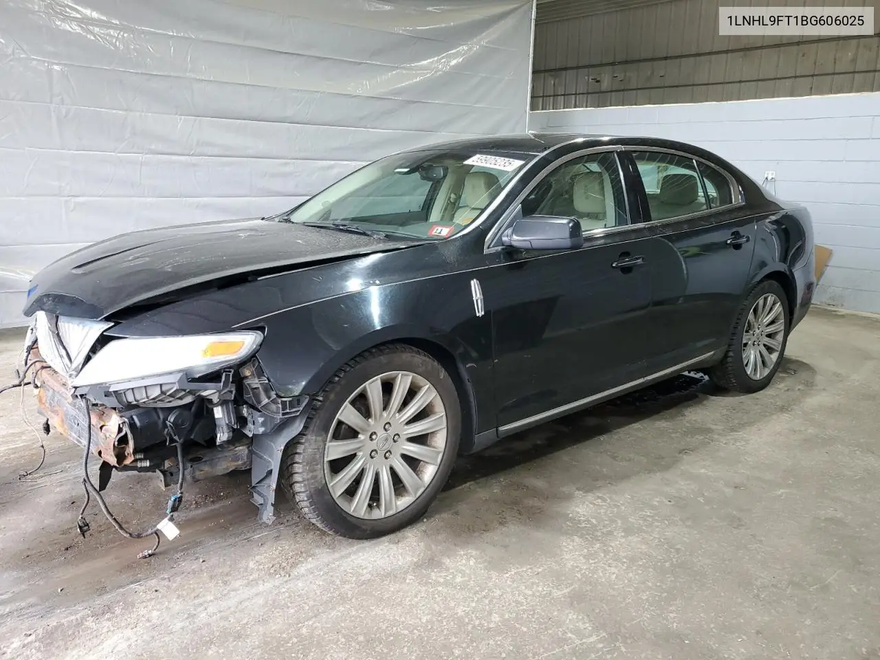 2011 Lincoln Mks VIN: 1LNHL9FT1BG606025 Lot: 59905235