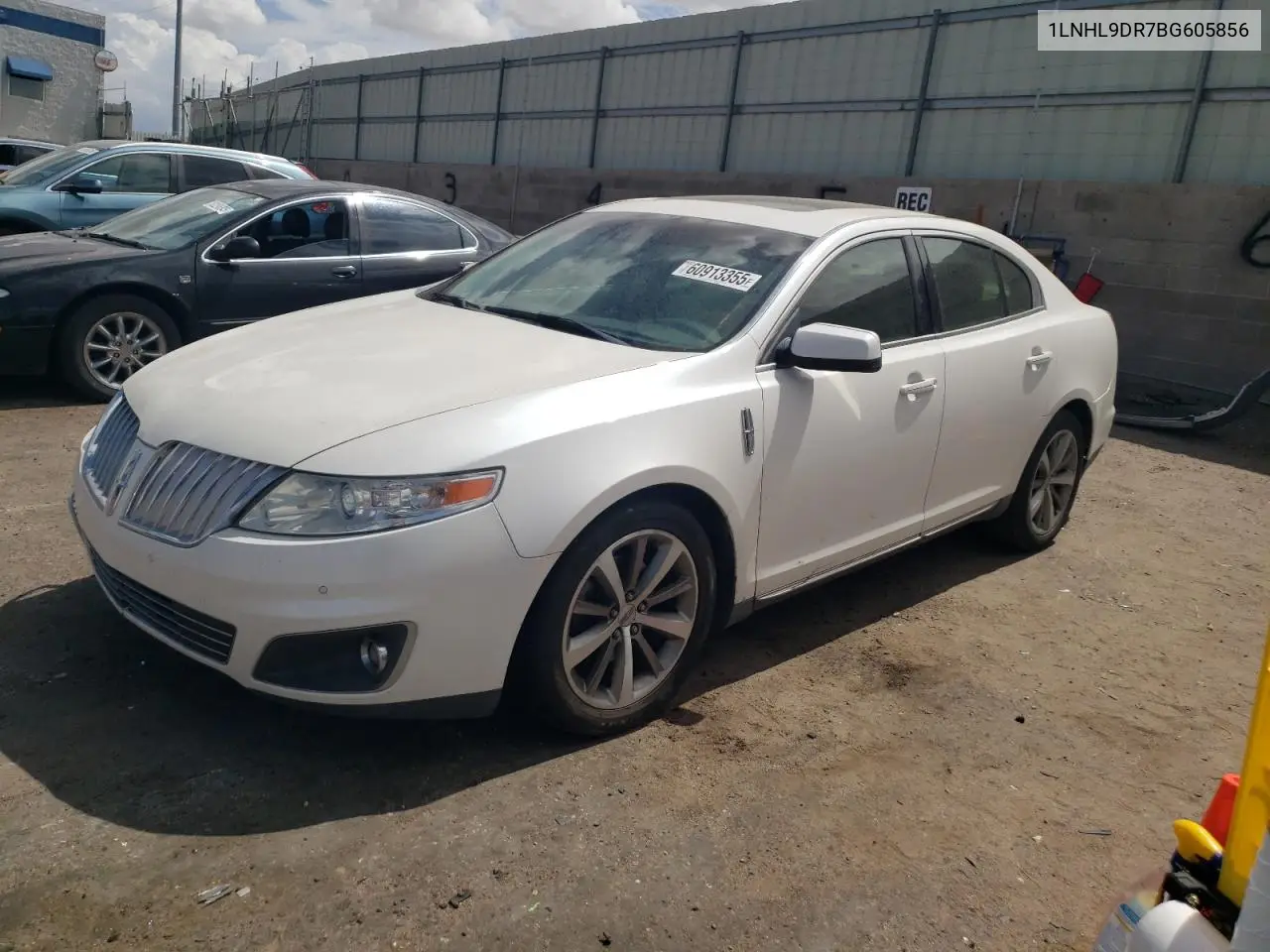 2011 Lincoln Mks VIN: 1LNHL9DR7BG605856 Lot: 60913355