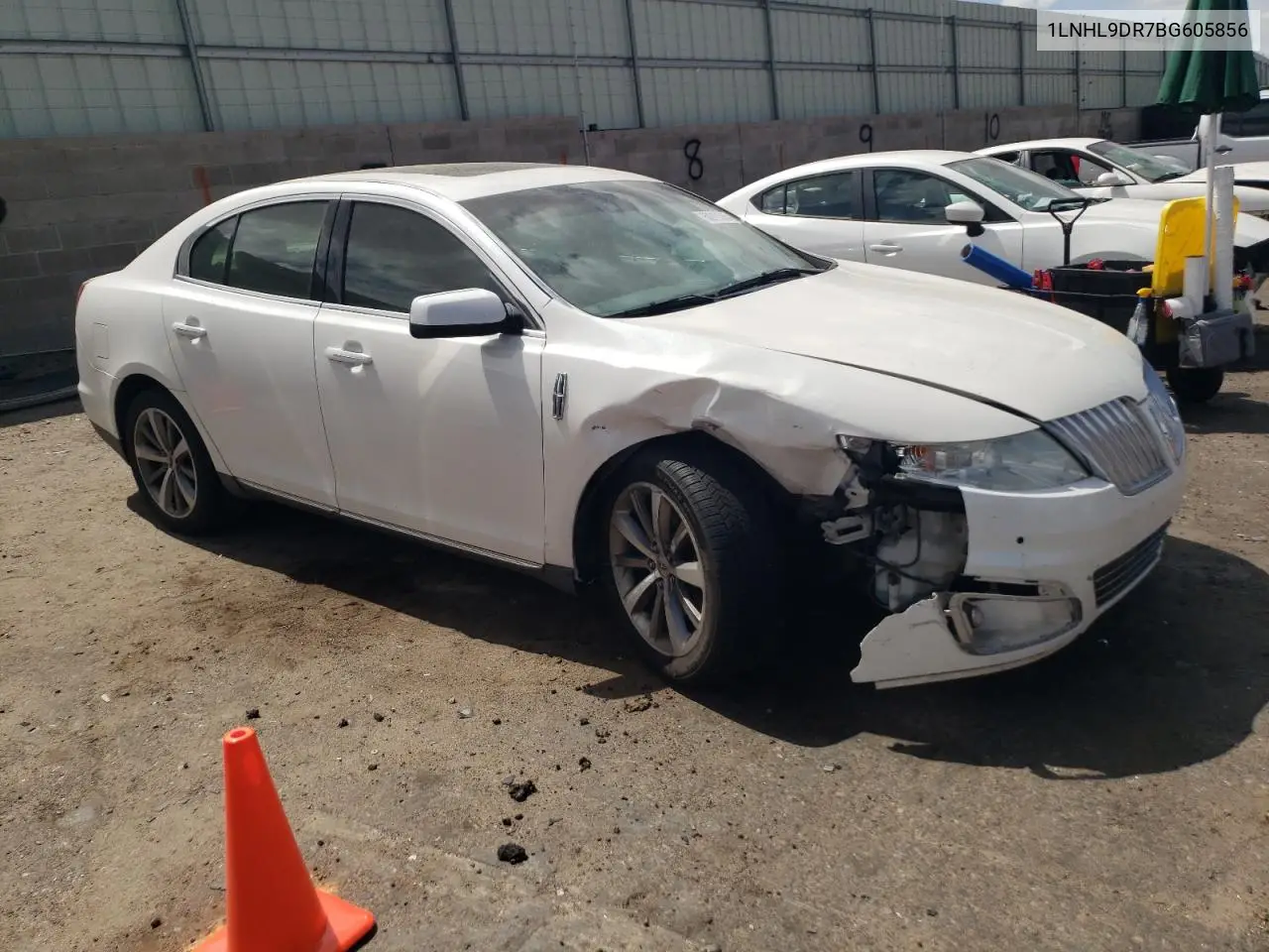 2011 Lincoln Mks VIN: 1LNHL9DR7BG605856 Lot: 60913355