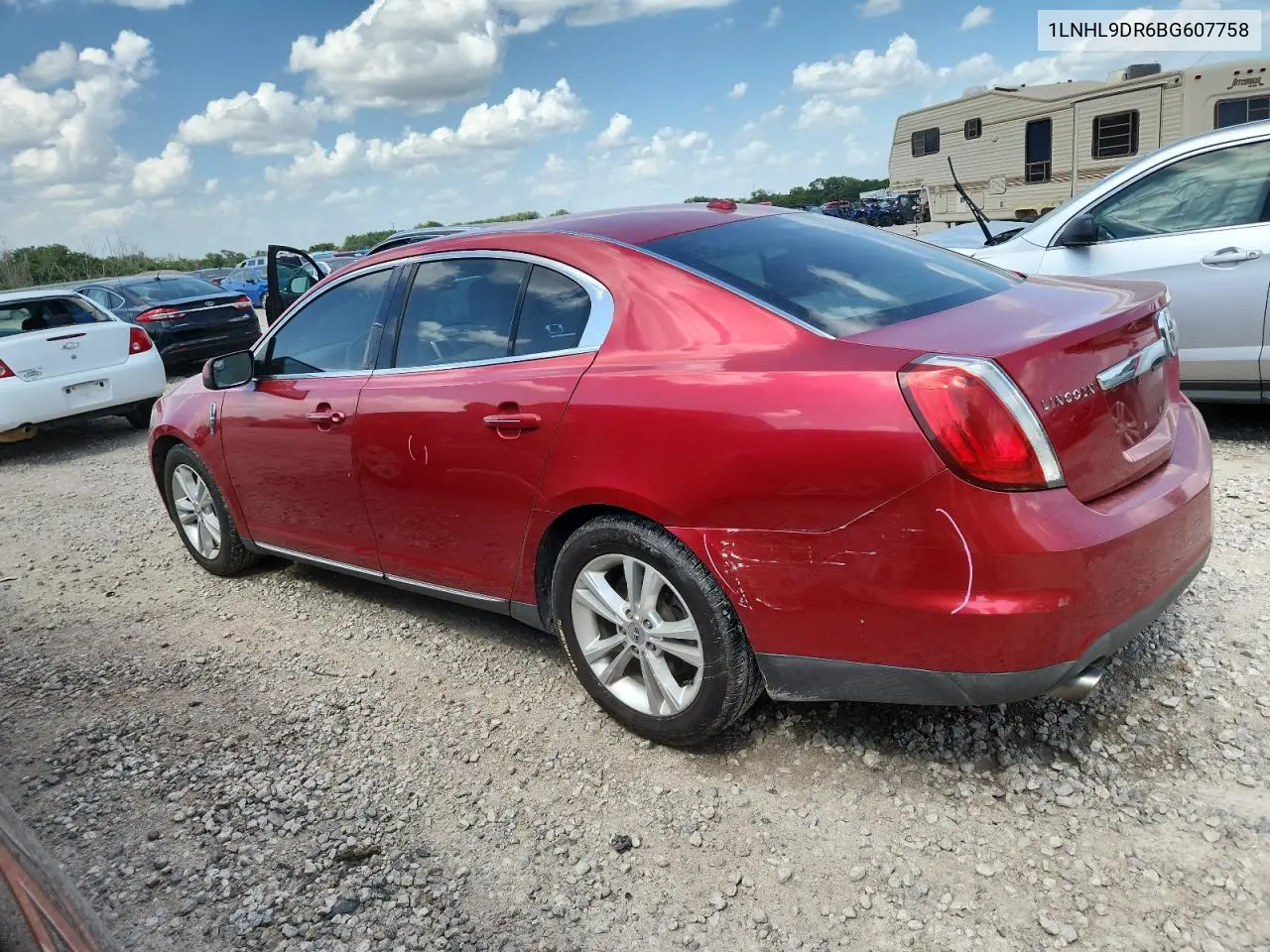 2011 Lincoln Mks VIN: 1LNHL9DR6BG607758 Lot: 61734715