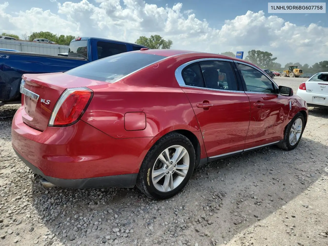 2011 Lincoln Mks VIN: 1LNHL9DR6BG607758 Lot: 61734715