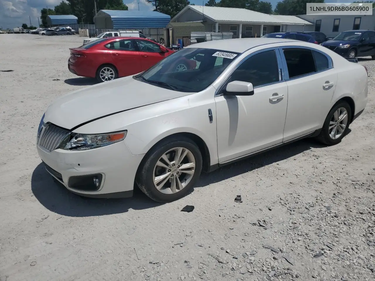 2011 Lincoln Mks VIN: 1LNHL9DR6BG605900 Lot: 62345685