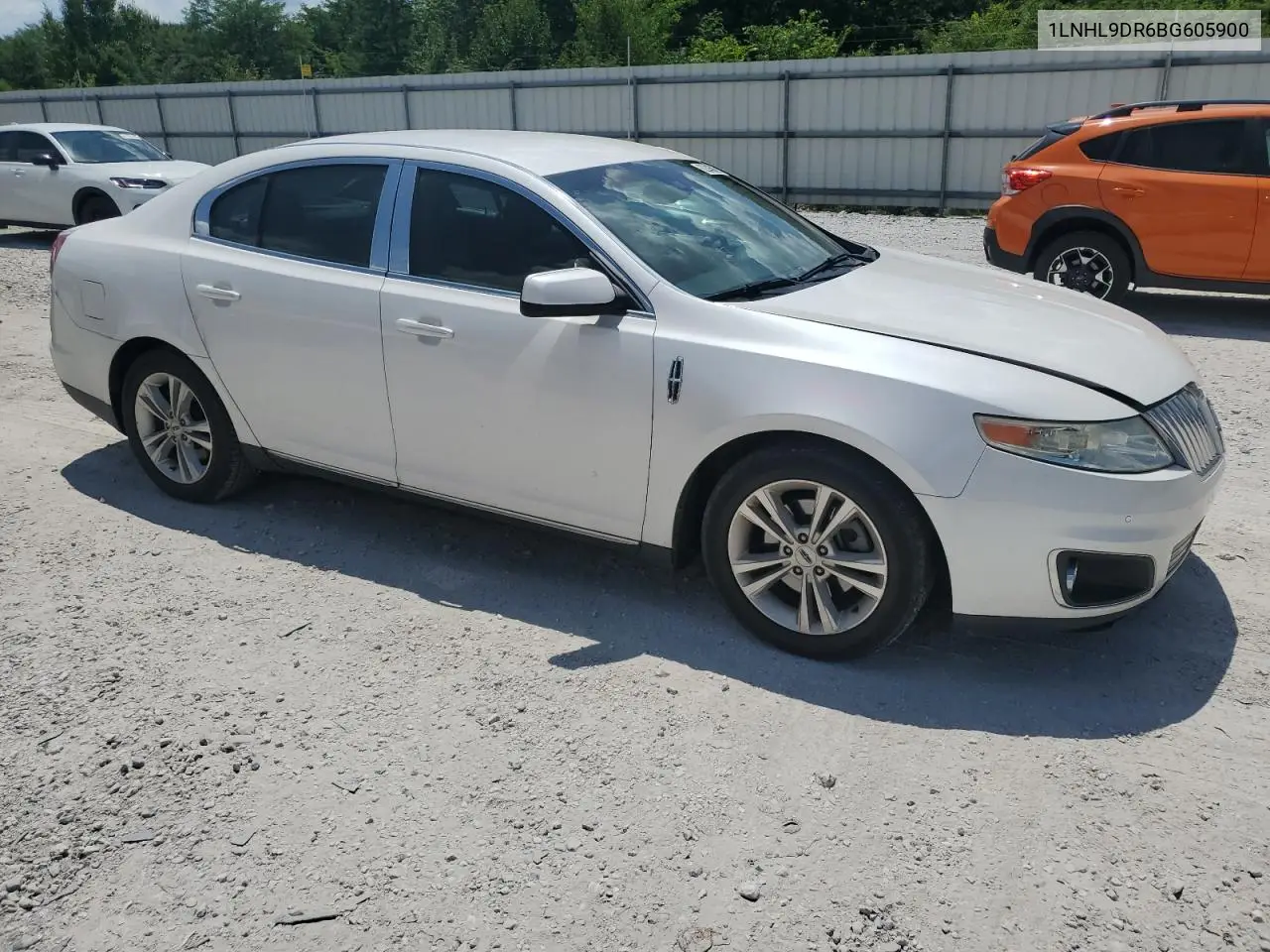 2011 Lincoln Mks VIN: 1LNHL9DR6BG605900 Lot: 62345685