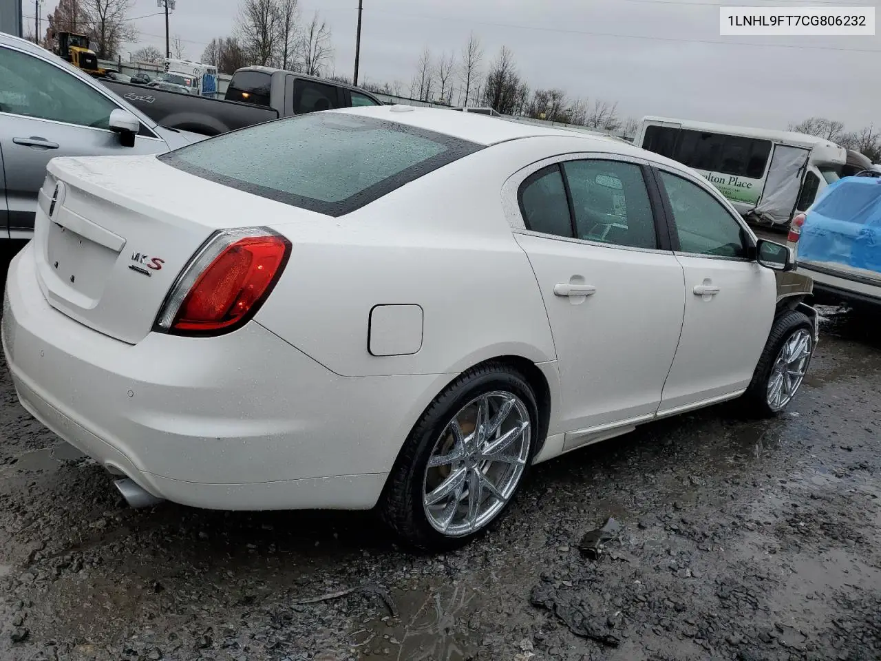 2012 Lincoln Mks VIN: 1LNHL9FT7CG806232 Lot: 45738185