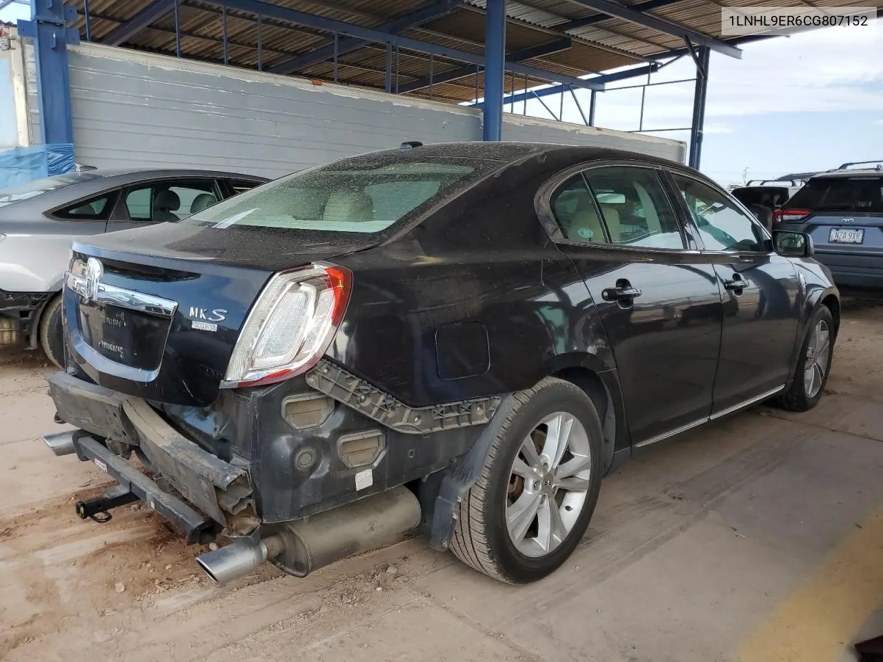 2012 Lincoln Mks VIN: 1LNHL9ER6CG807152 Lot: 56309925