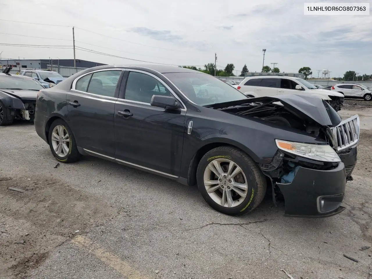 2012 Lincoln Mks VIN: 1LNHL9DR6CG807363 Lot: 61696335