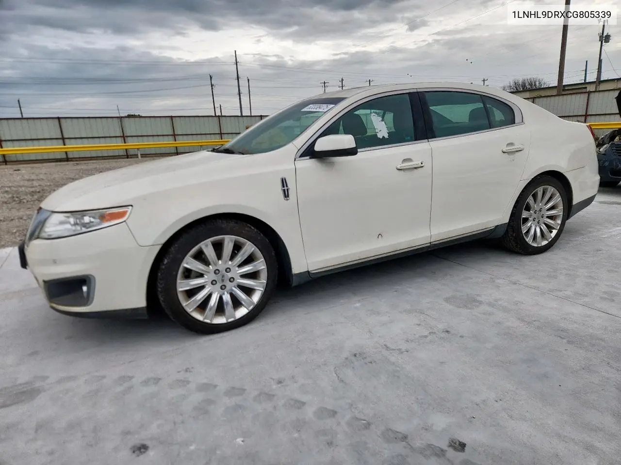 2012 Lincoln Mks VIN: 1LNHL9DRXCG805339 Lot: 63338475