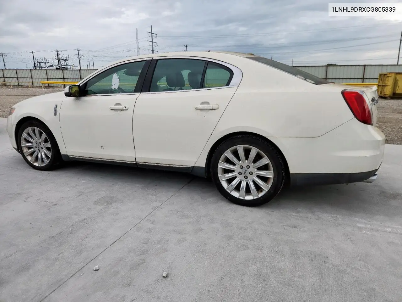 2012 Lincoln Mks VIN: 1LNHL9DRXCG805339 Lot: 63338475