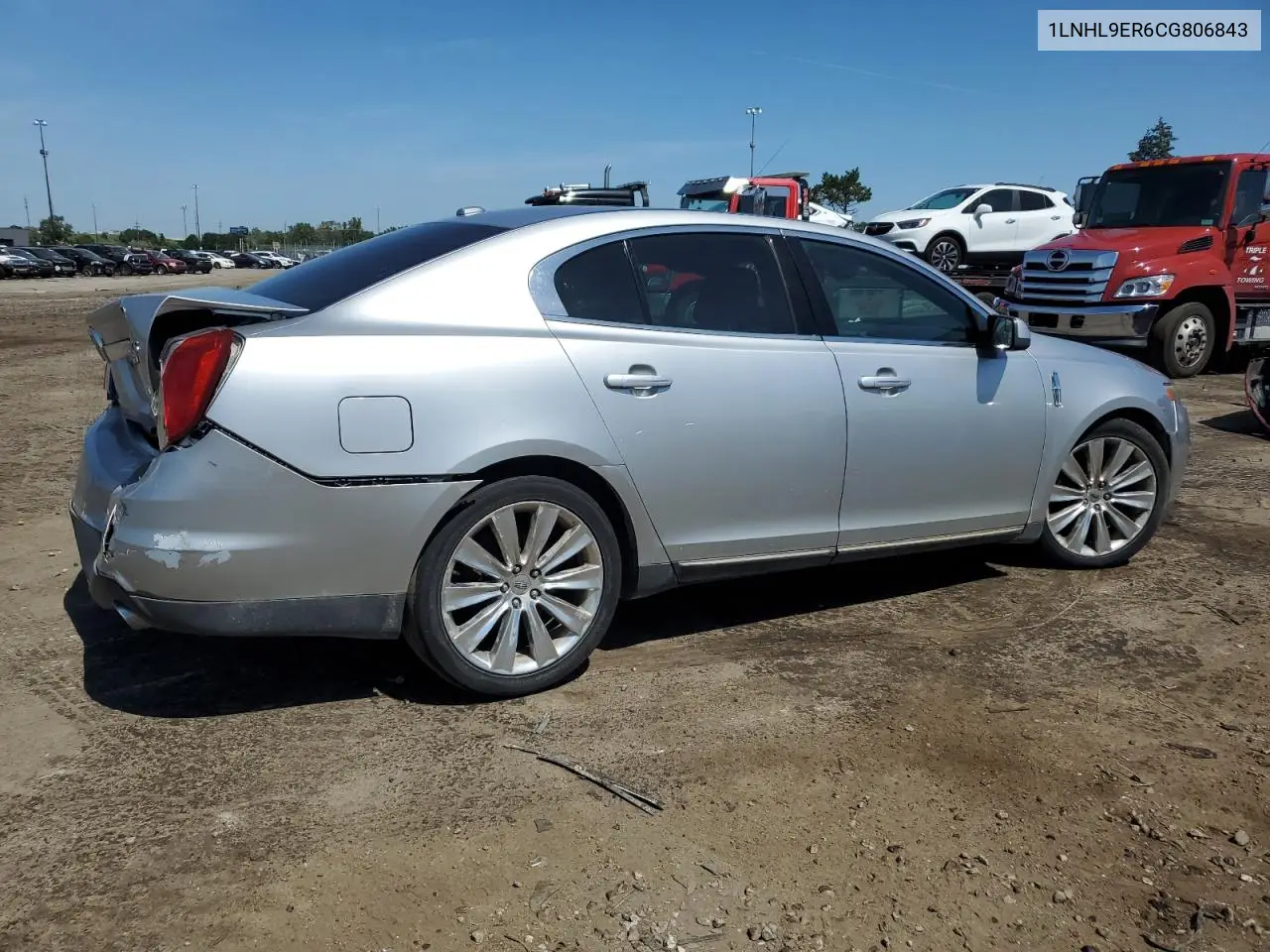 2012 Lincoln Mks VIN: 1LNHL9ER6CG806843 Lot: 65270035
