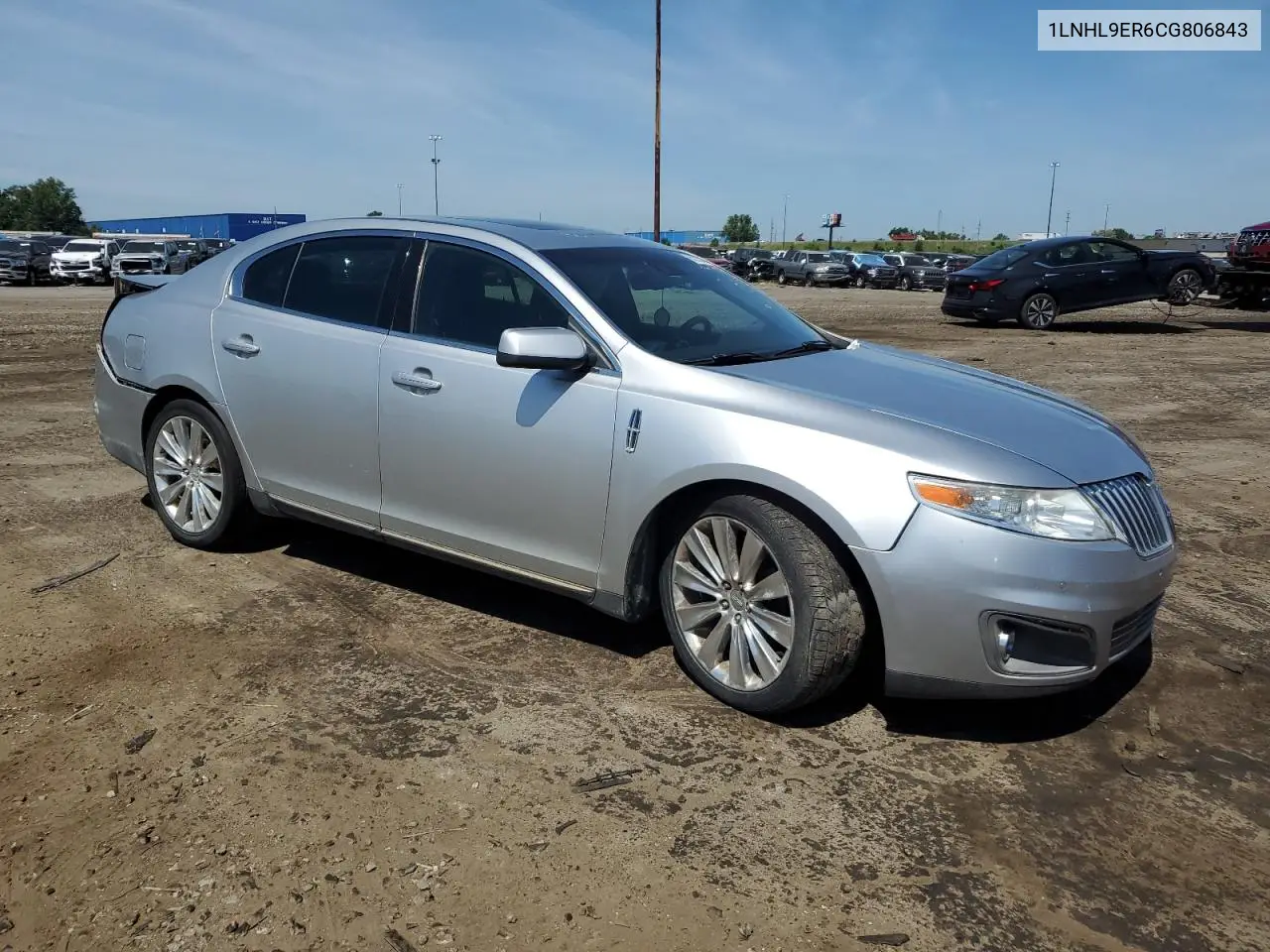 2012 Lincoln Mks VIN: 1LNHL9ER6CG806843 Lot: 65270035