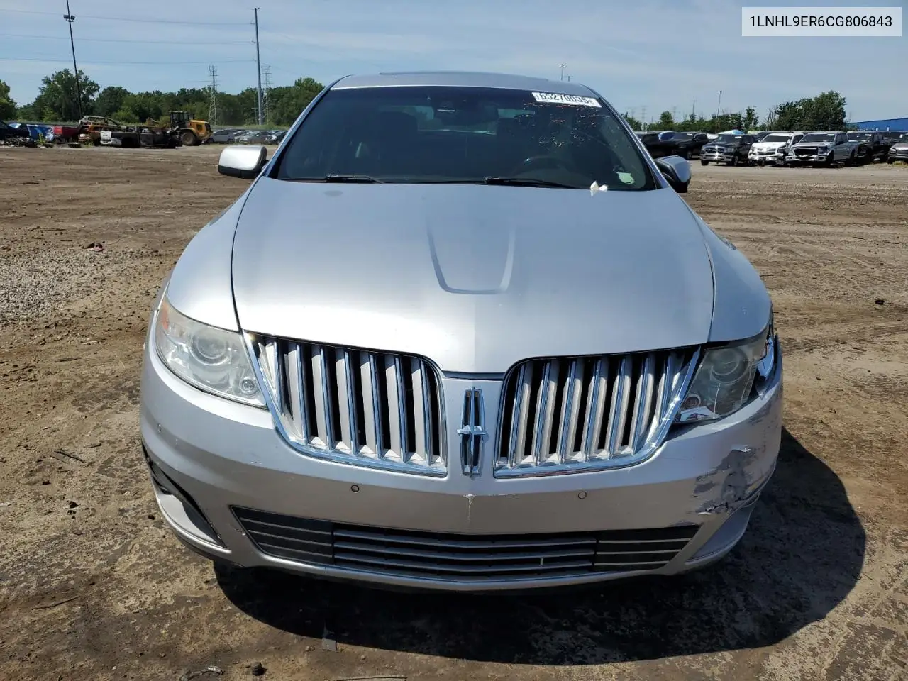 2012 Lincoln Mks VIN: 1LNHL9ER6CG806843 Lot: 65270035