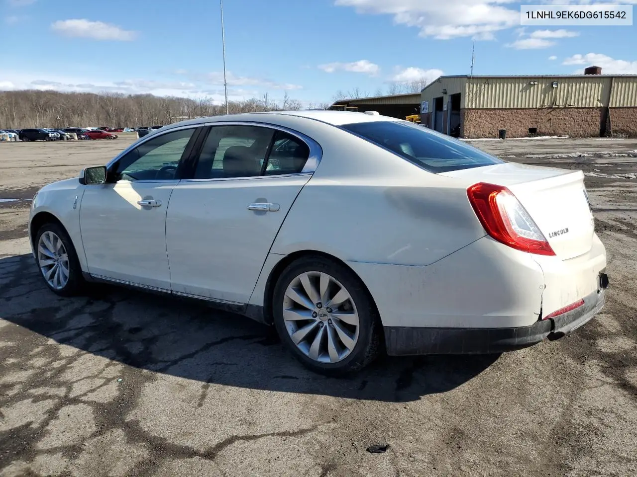 2013 Lincoln Mks VIN: 1LNHL9EK6DG615542 Lot: 45146965
