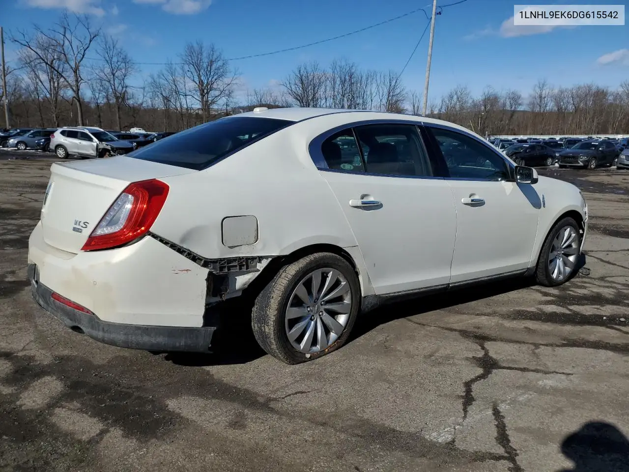 2013 Lincoln Mks VIN: 1LNHL9EK6DG615542 Lot: 45146965