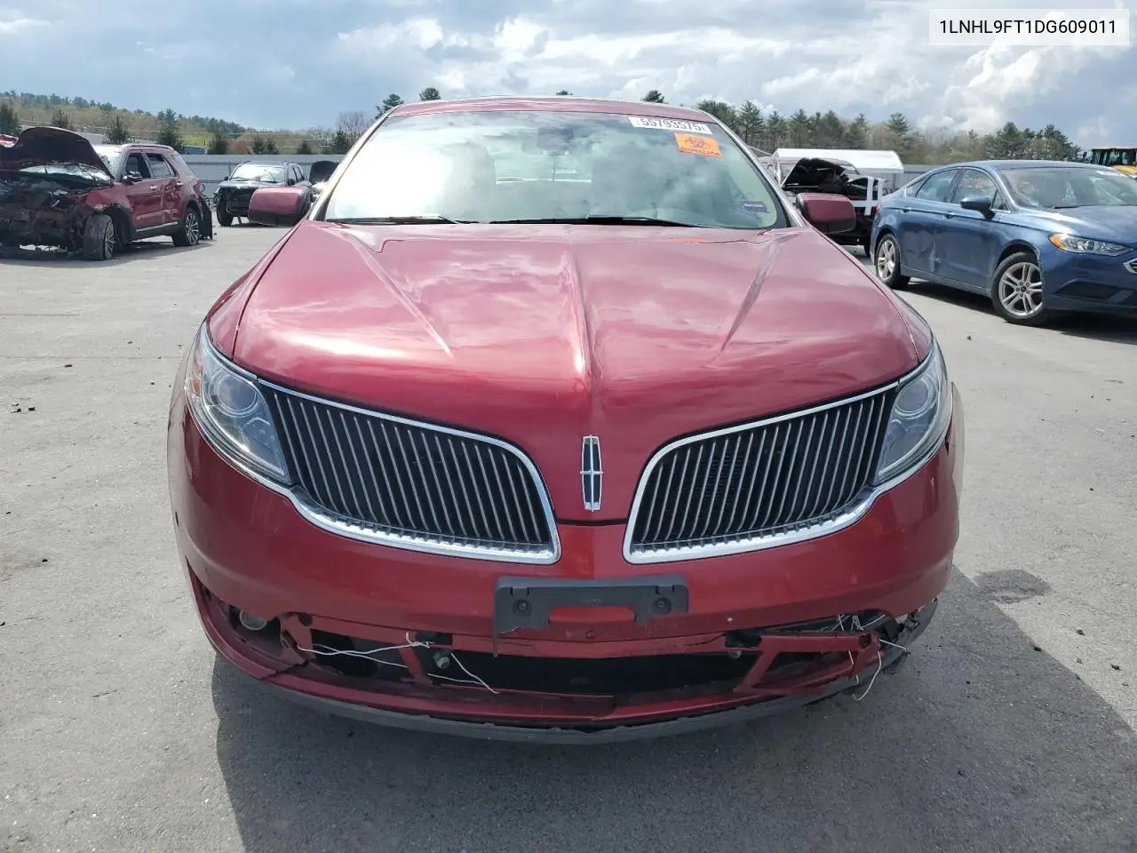 2013 Lincoln Mks VIN: 1LNHL9FT1DG609011 Lot: 55793575