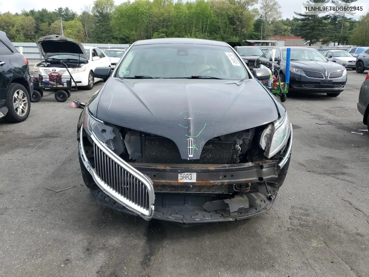 2013 Lincoln Mks VIN: 1LNHL9FT8DG602945 Lot: 56275345