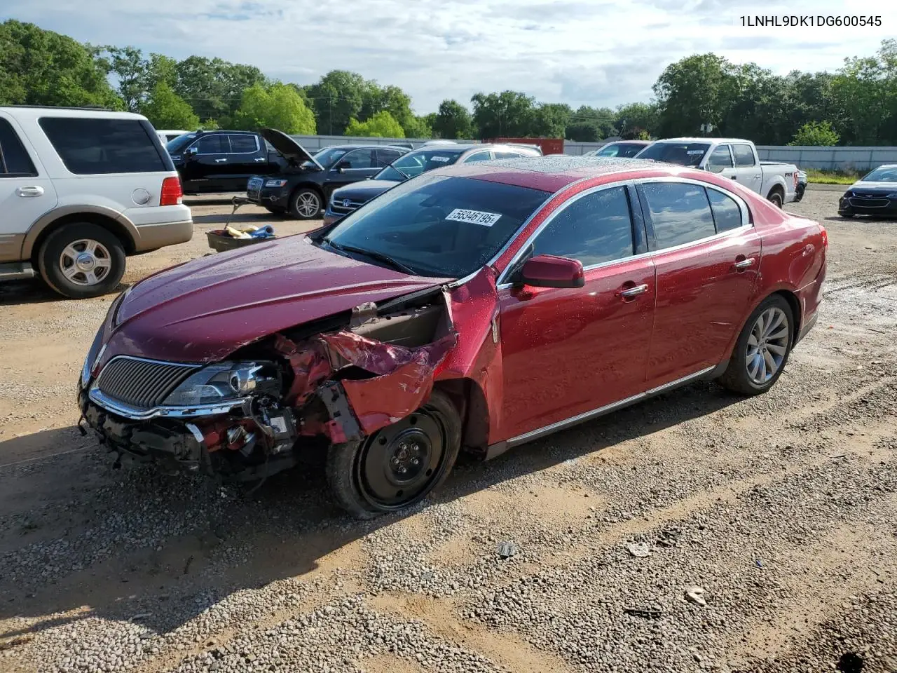 2013 Lincoln Mks VIN: 1LNHL9DK1DG600545 Lot: 56346195