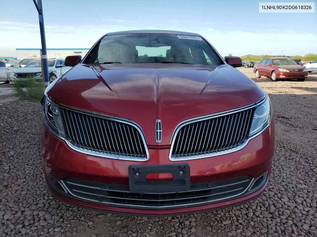 2013 Lincoln Mks VIN: 1LNHL9DK2DG618326 Lot: 56875965