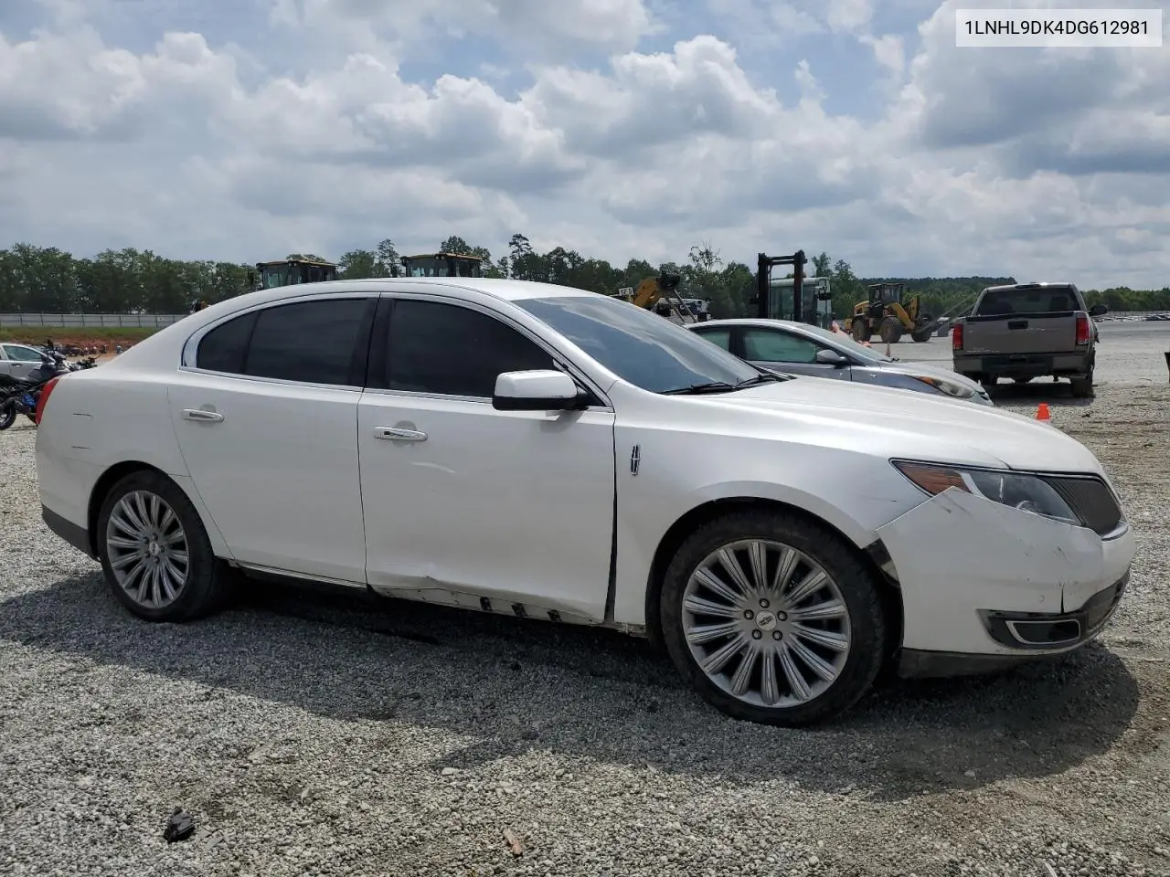 2013 Lincoln Mks VIN: 1LNHL9DK4DG612981 Lot: 60701895