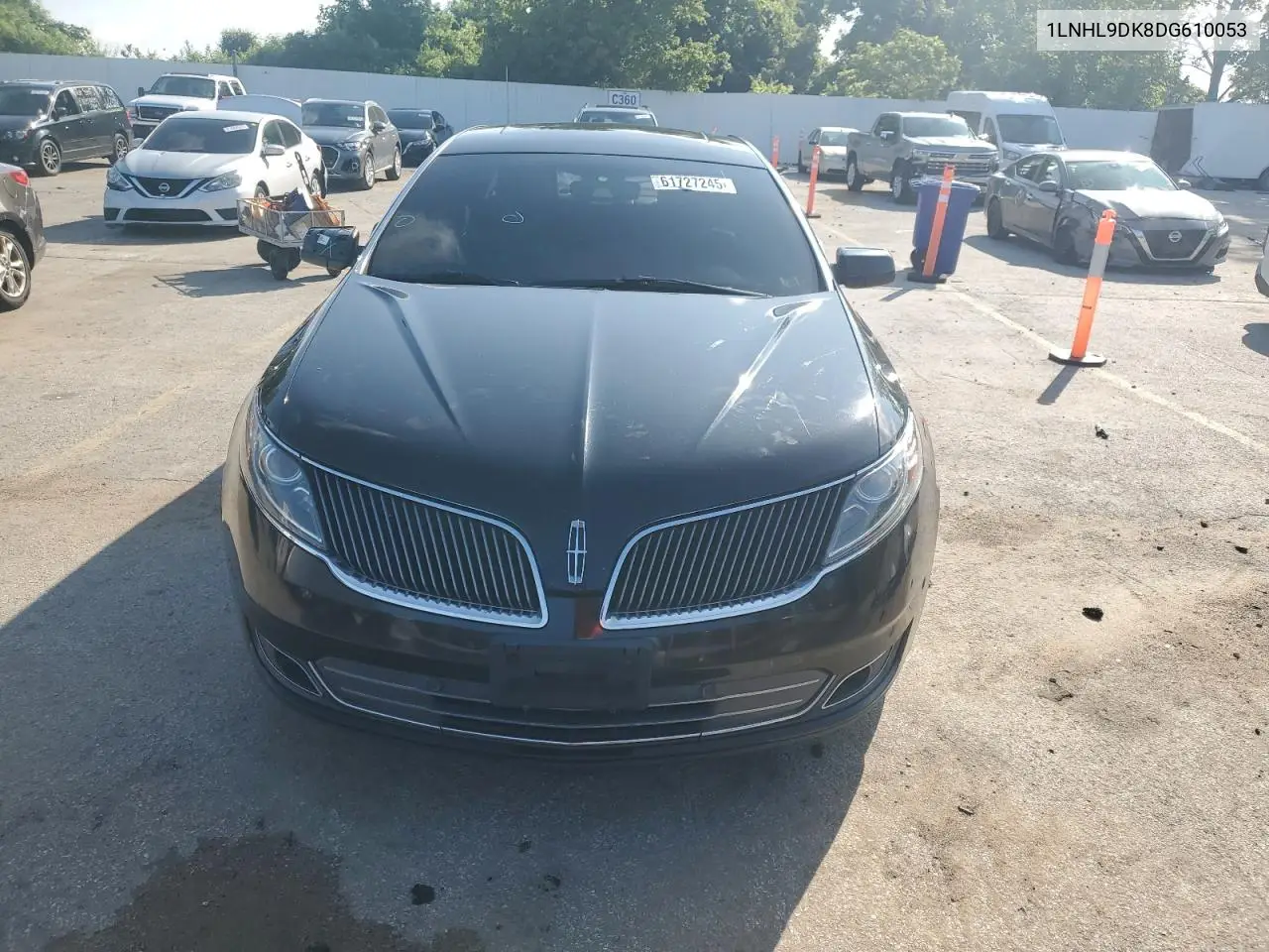 2013 Lincoln Mks VIN: 1LNHL9DK8DG610053 Lot: 61727245