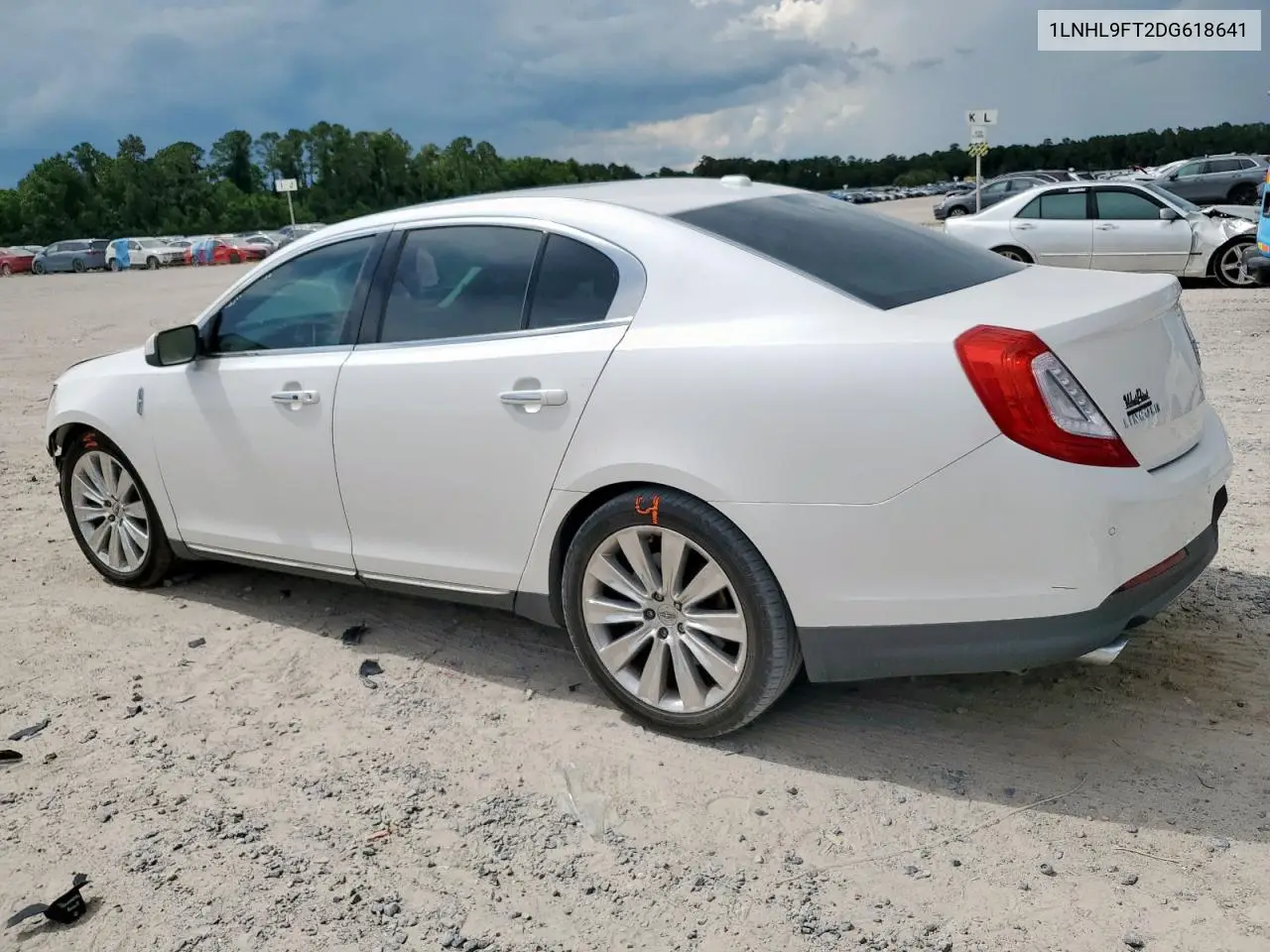 2013 Lincoln Mks VIN: 1LNHL9FT2DG618641 Lot: 62066365