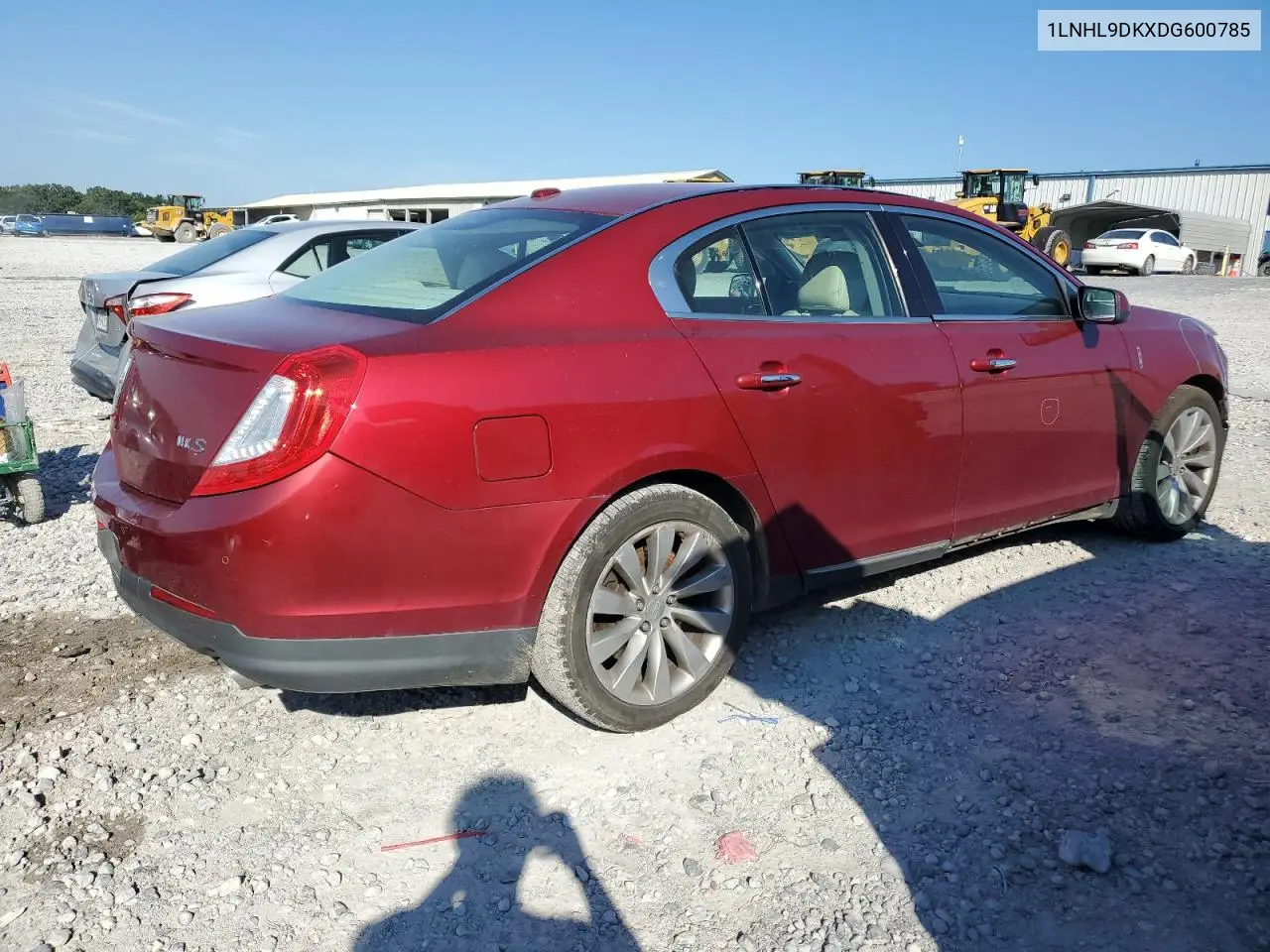 2013 Lincoln Mks VIN: 1LNHL9DKXDG600785 Lot: 63059685