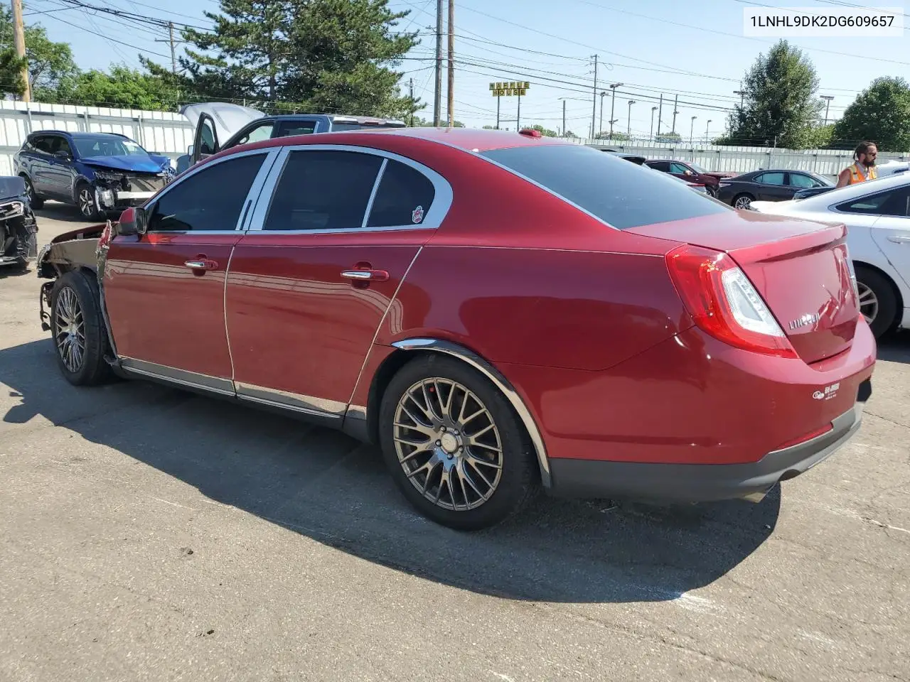 2013 Lincoln Mks VIN: 1LNHL9DK2DG609657 Lot: 65743715
