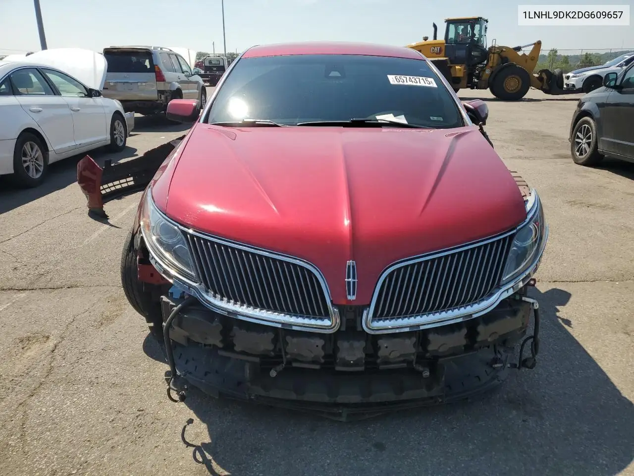 2013 Lincoln Mks VIN: 1LNHL9DK2DG609657 Lot: 65743715