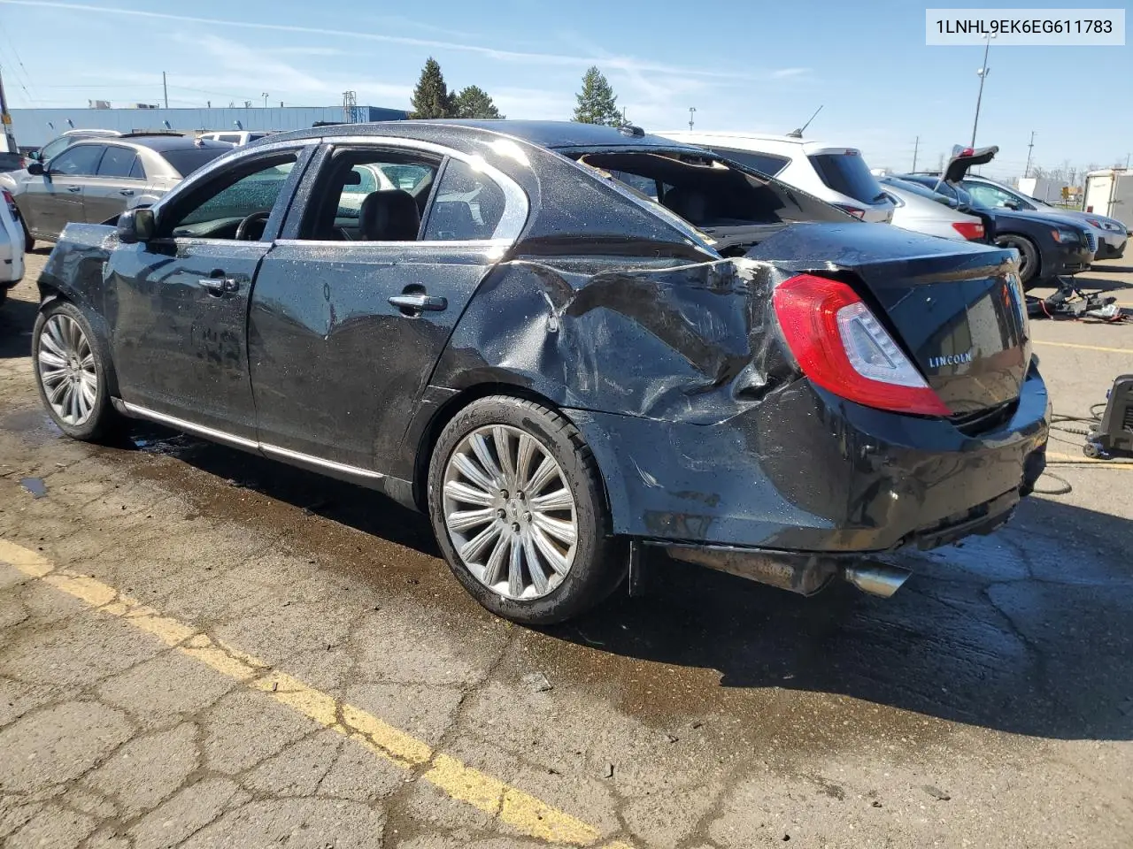 2014 Lincoln Mks VIN: 1LNHL9EK6EG611783 Lot: 53696185