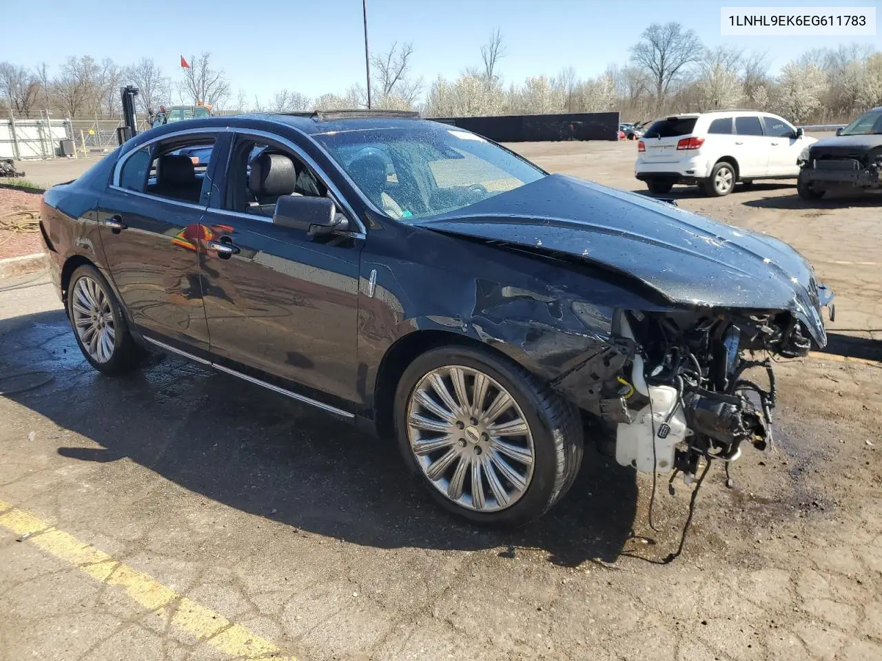 2014 Lincoln Mks VIN: 1LNHL9EK6EG611783 Lot: 53696185