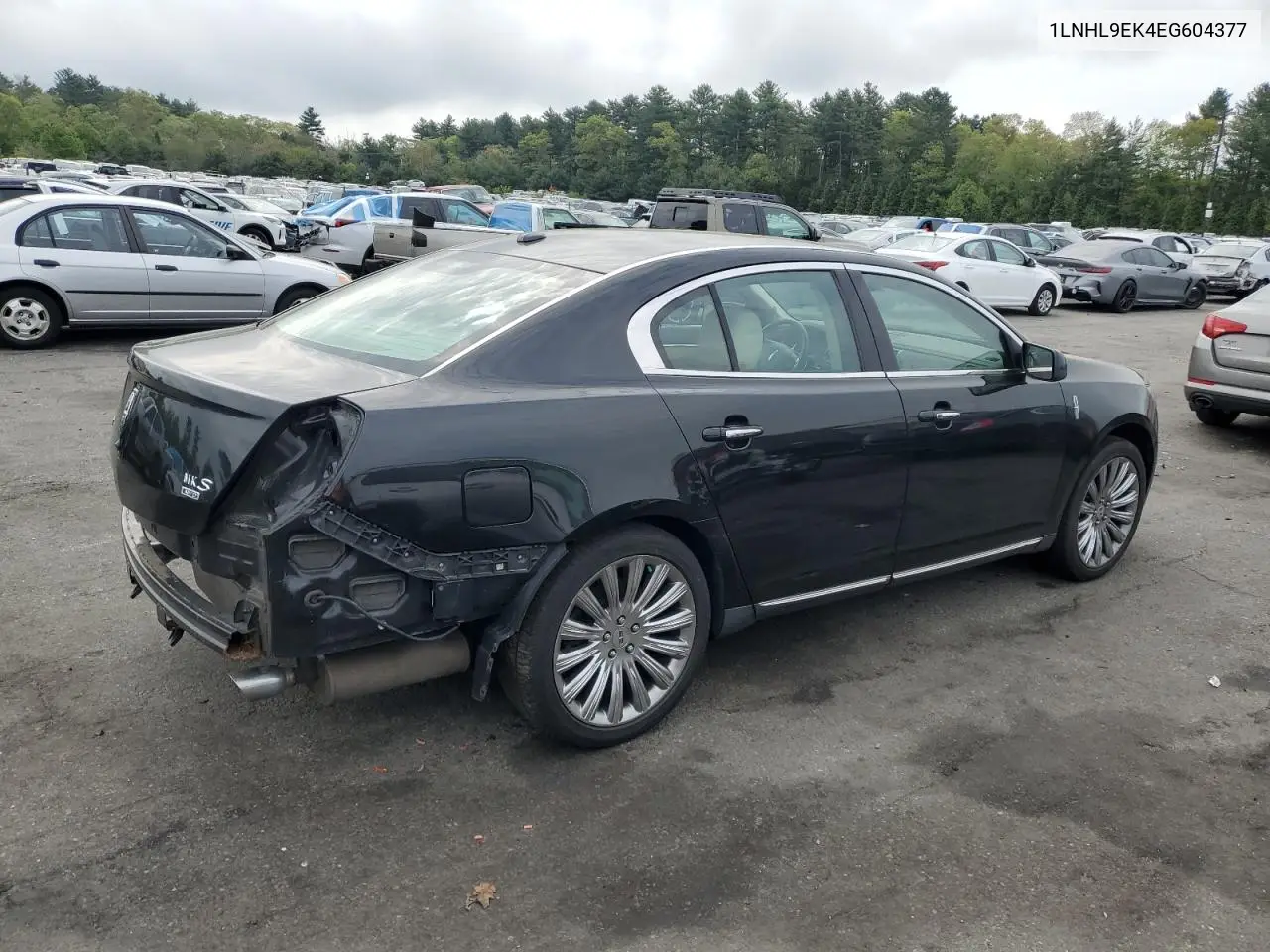 2014 Lincoln Mks VIN: 1LNHL9EK4EG604377 Lot: 55962555