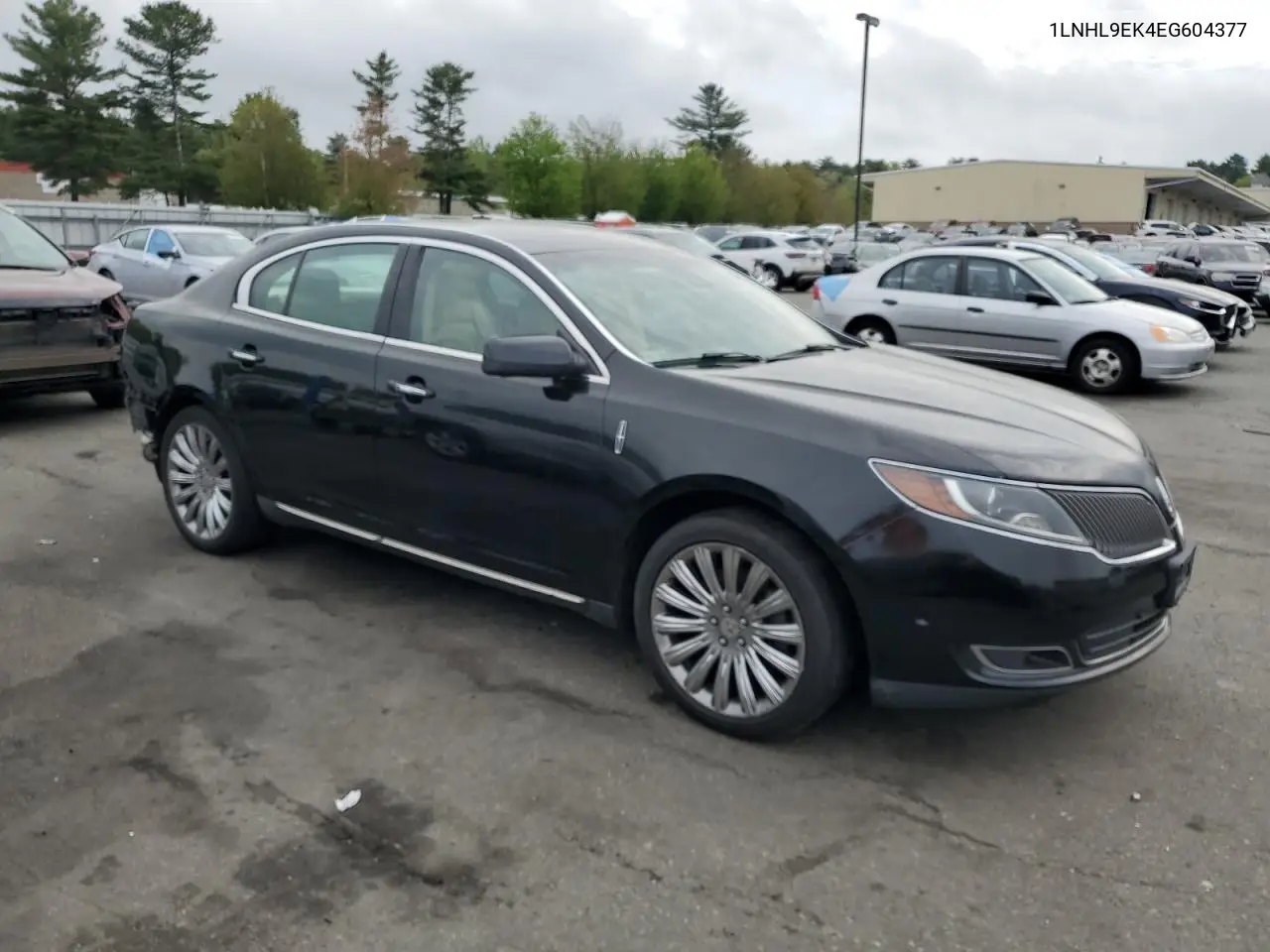2014 Lincoln Mks VIN: 1LNHL9EK4EG604377 Lot: 55962555