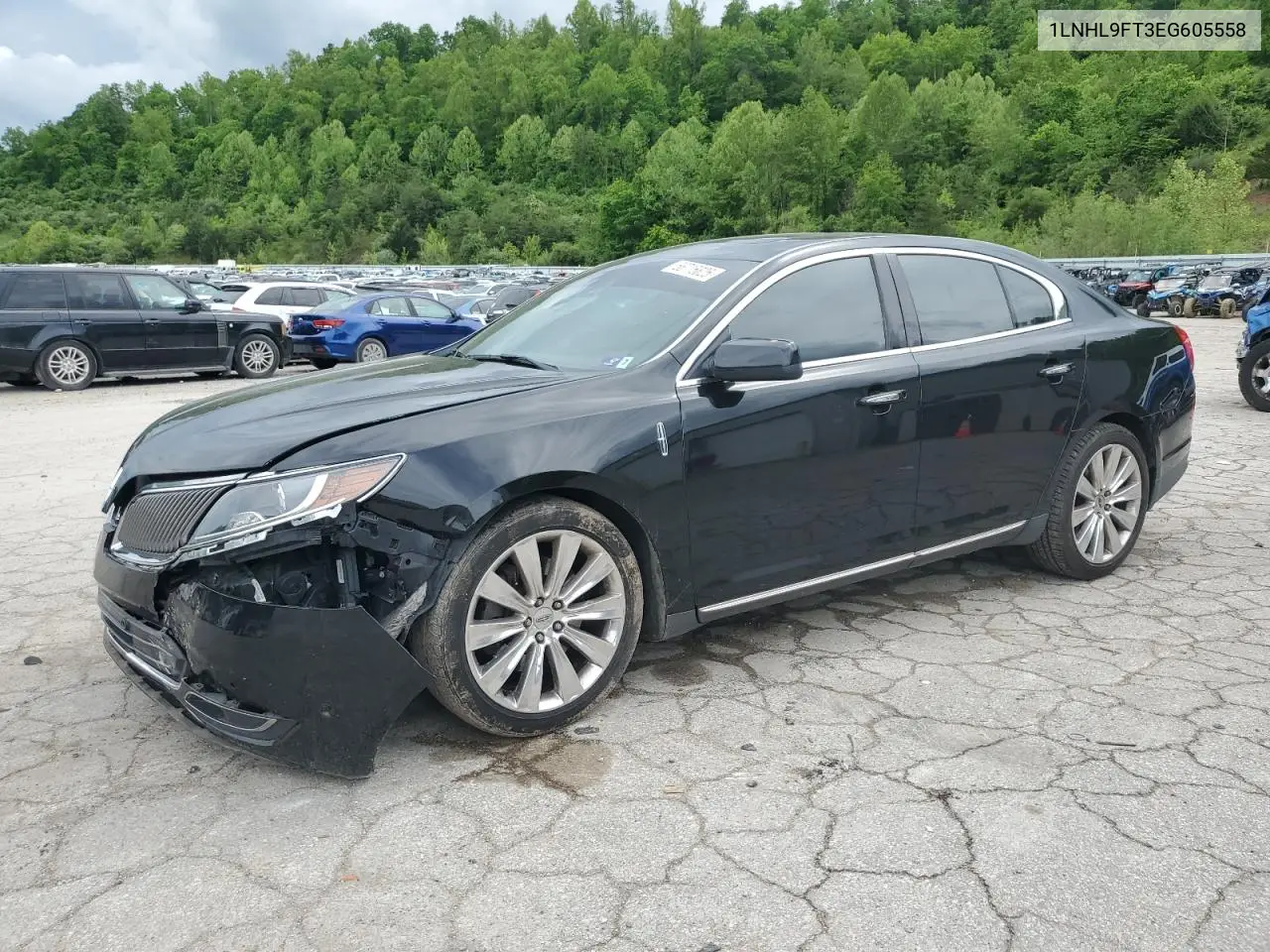 2014 Lincoln Mks VIN: 1LNHL9FT3EG605558 Lot: 56715625
