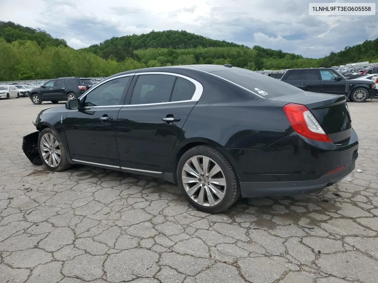 2014 Lincoln Mks VIN: 1LNHL9FT3EG605558 Lot: 56715625