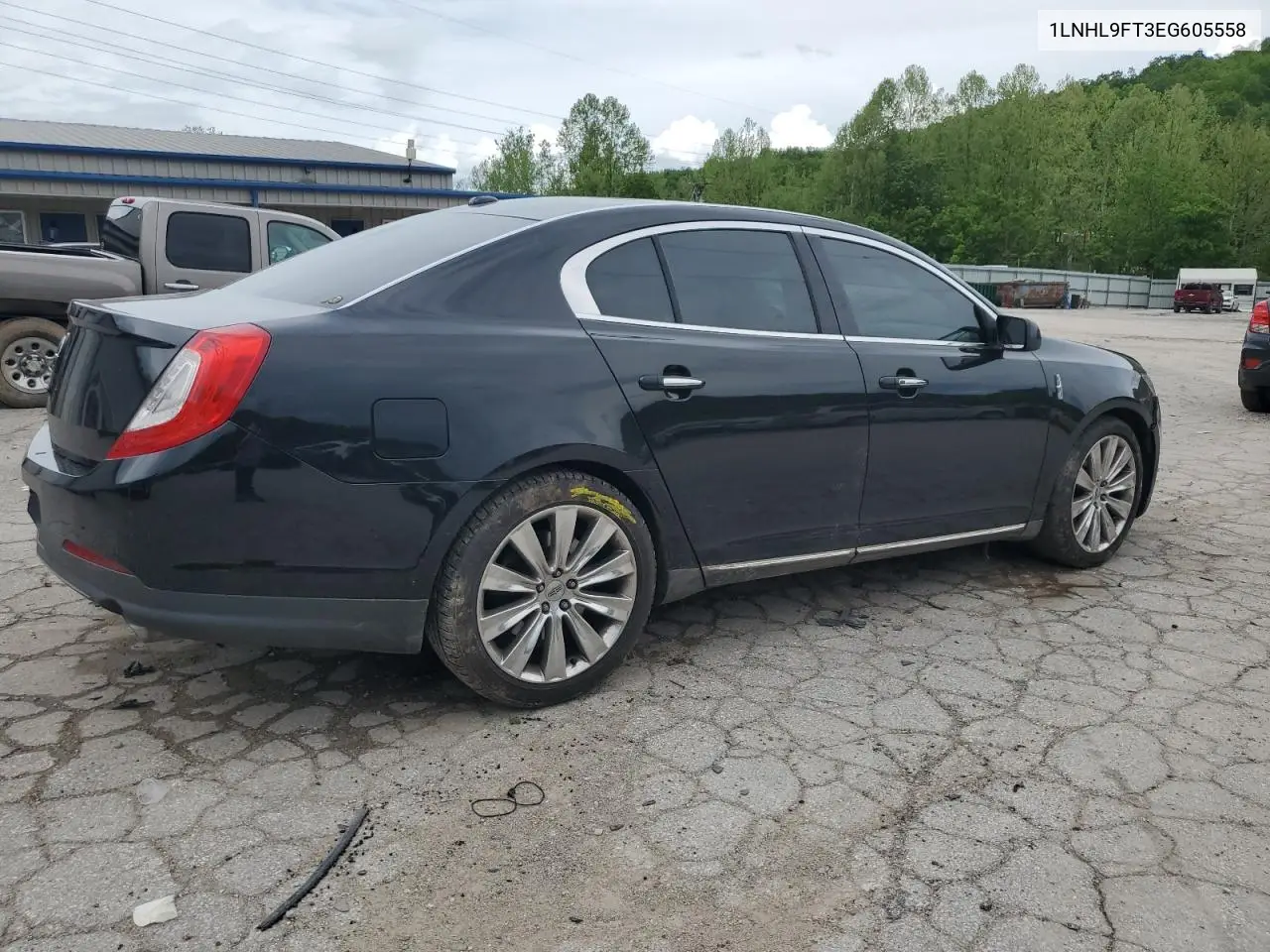 2014 Lincoln Mks VIN: 1LNHL9FT3EG605558 Lot: 56715625