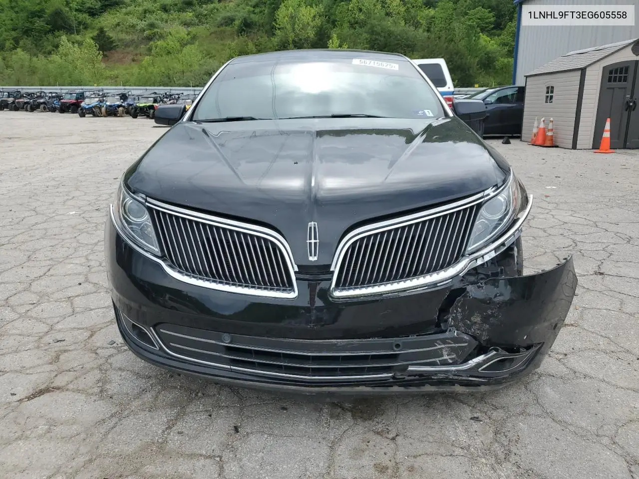 2014 Lincoln Mks VIN: 1LNHL9FT3EG605558 Lot: 56715625
