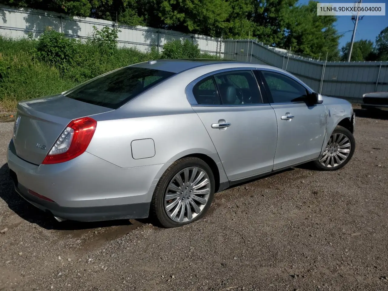 2014 Lincoln Mks VIN: 1LNHL9DKXEG604000 Lot: 61927085