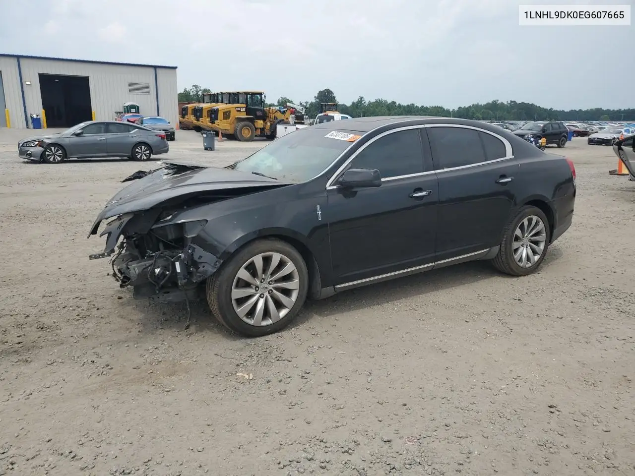 2014 Lincoln Mks VIN: 1LNHL9DK0EG607665 Lot: 62331105