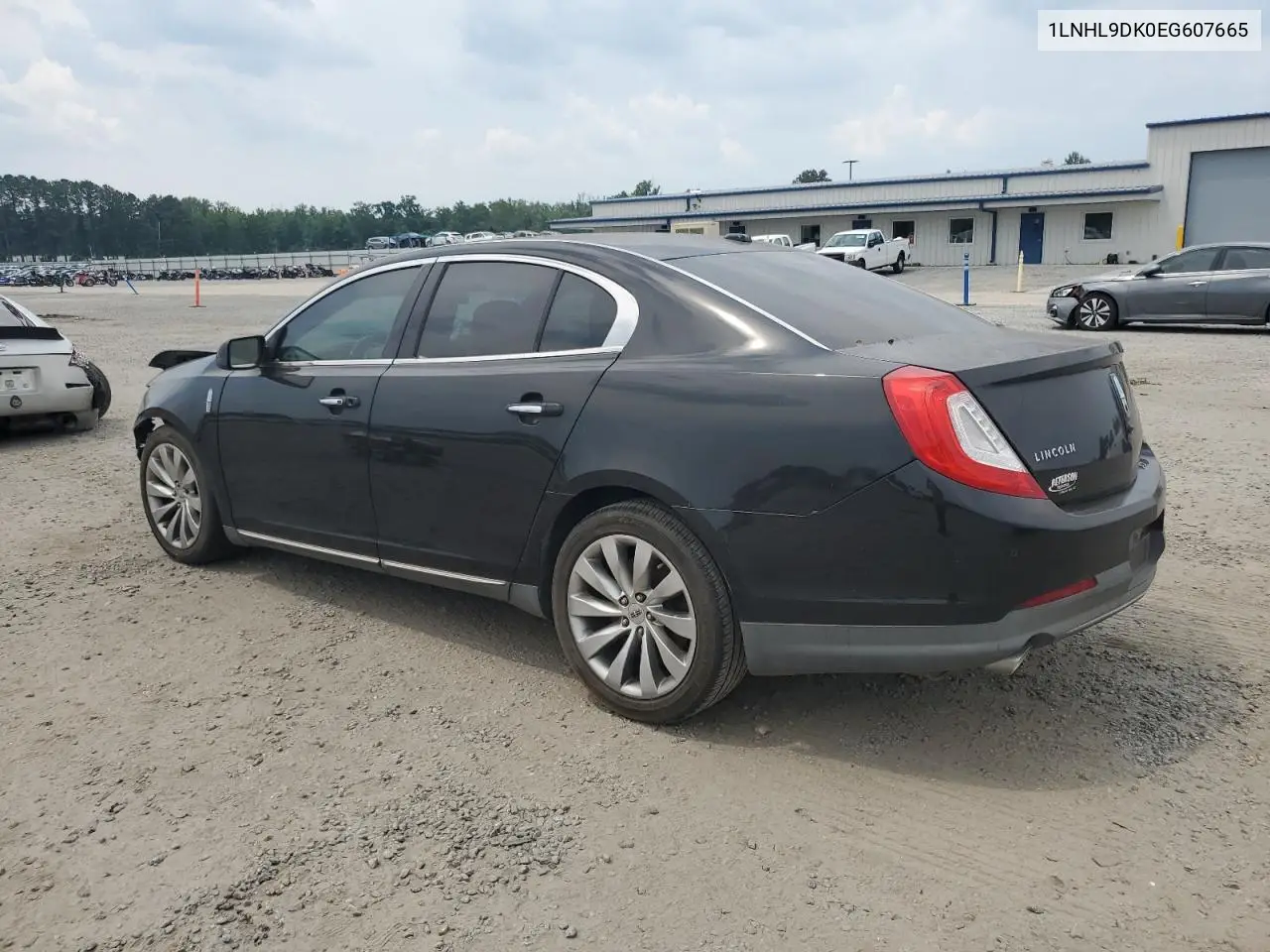 2014 Lincoln Mks VIN: 1LNHL9DK0EG607665 Lot: 62331105