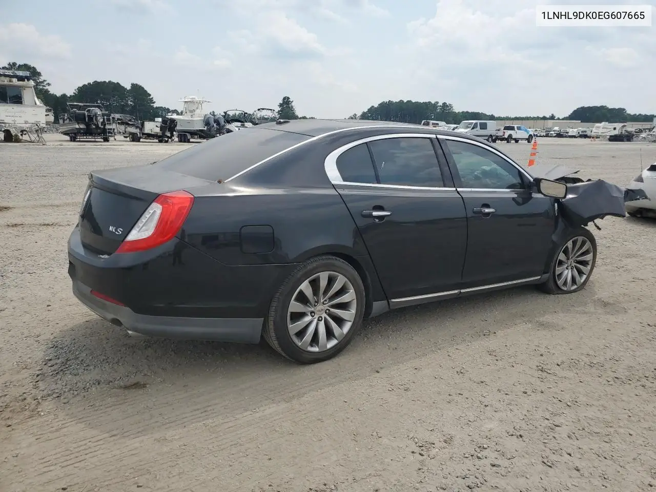 2014 Lincoln Mks VIN: 1LNHL9DK0EG607665 Lot: 62331105