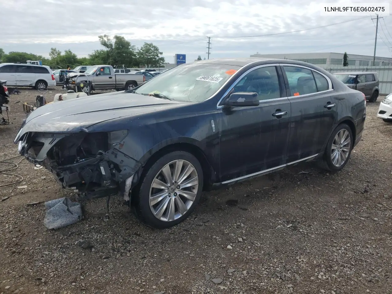 2014 Lincoln Mks VIN: 1LNHL9FT6EG602475 Lot: 64061625