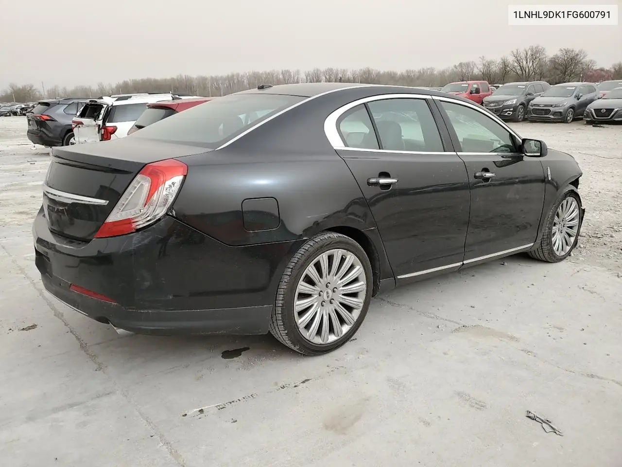 2015 Lincoln Mks VIN: 1LNHL9DK1FG600791 Lot: 49575395